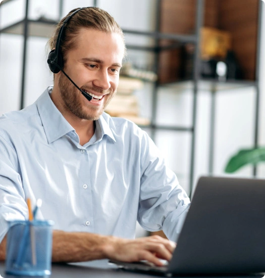 call support by a staff