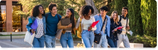 graduate students in the campus